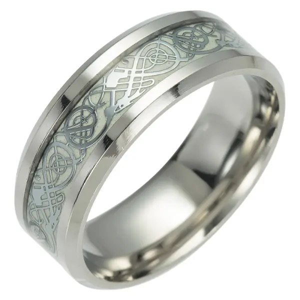 Leuchtender Drachenring Fluoreszierend - Faciway.com 