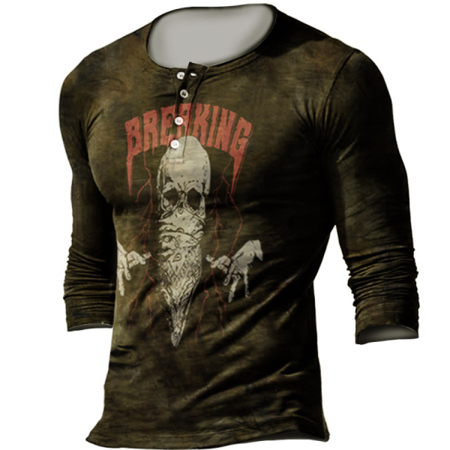 

Men's Clorislife & Wayrates Shooter Exclusive Design Henley Shirts