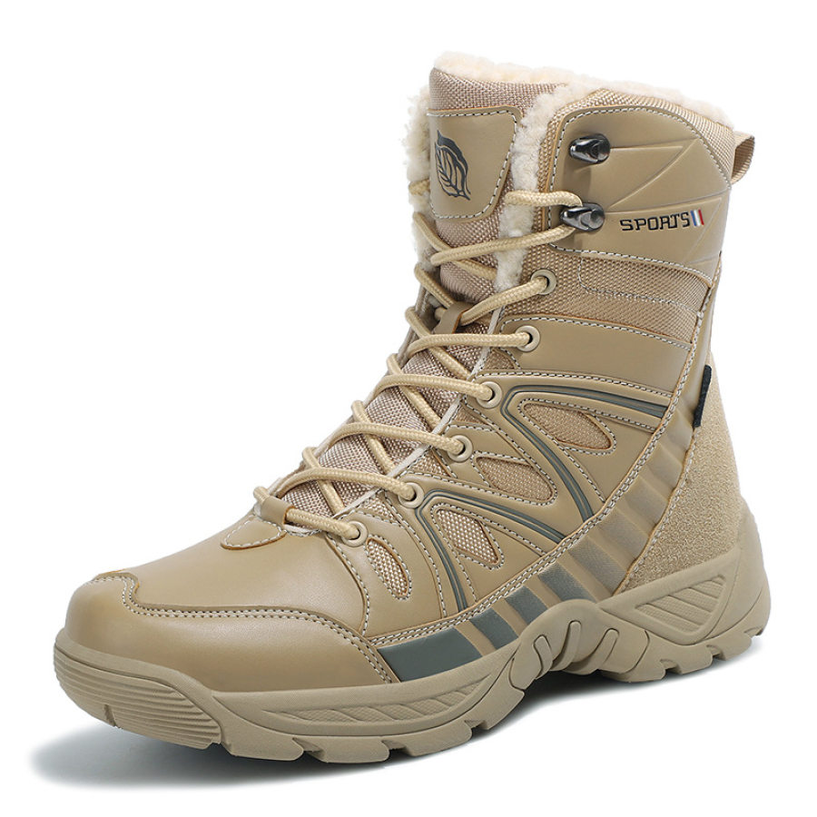 

High-Top Plus Velvet Padded Snow Hiking Boots