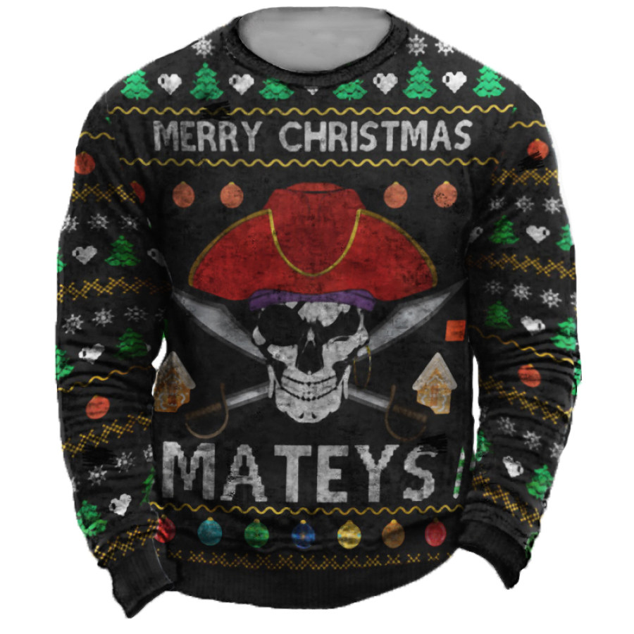 

Ugly Christmas Sweater-Fun Sweatshirt For Family Gifts