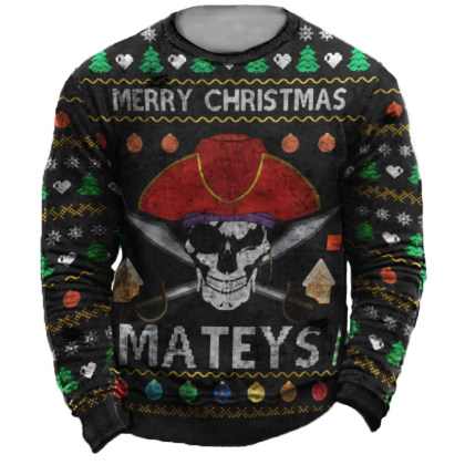 Ugly Christmas Sweater-Fun Sudadera Para Regalos Familiares