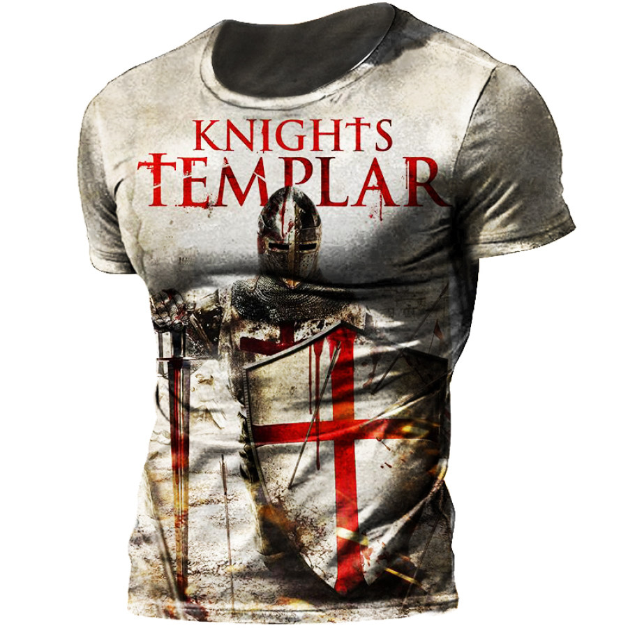 

Men's Templar Outdoor Print Tactical Short Sleeve T-Shirt