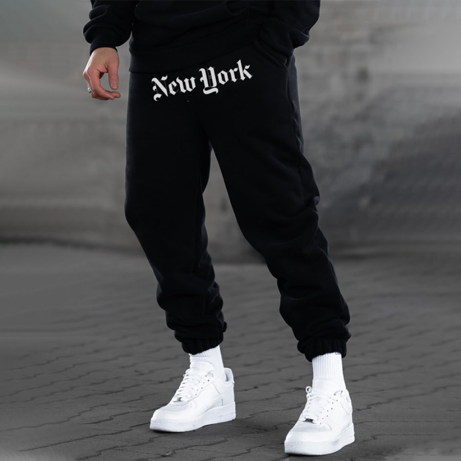 

New York Print Sweatpants
