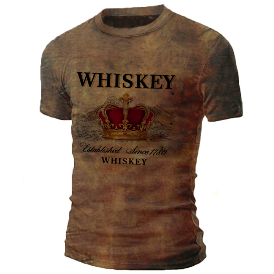 

Irish Whiskey Print T-shirt