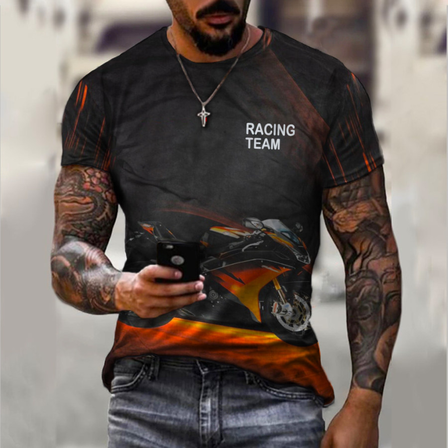 

Racing Team Men's Auto Race Short Sleeve T-Shirt