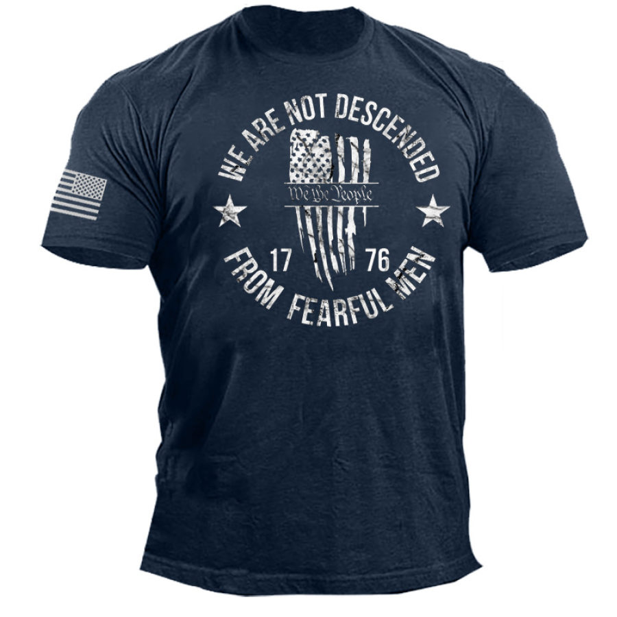 We The People Men's Cotton T-Shirt