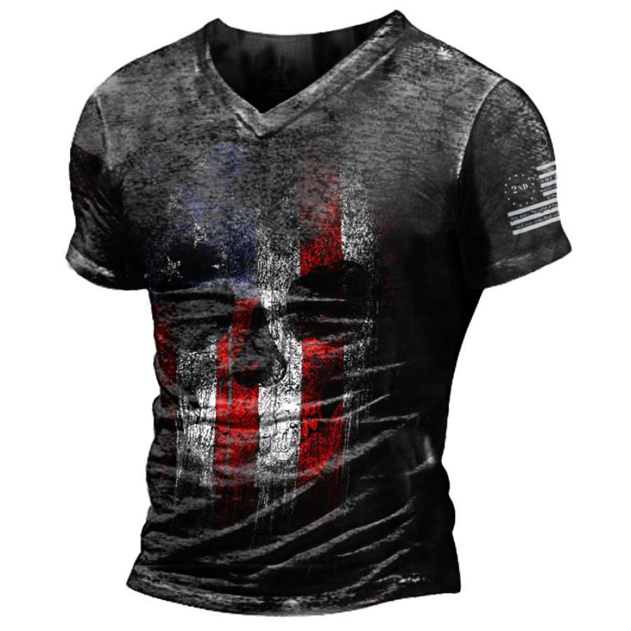 

US Second Amendment Mens Printed T-shirt