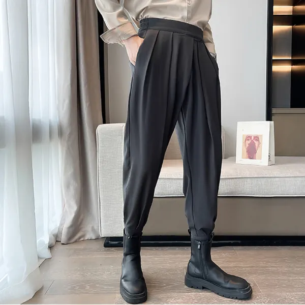 Mens Vintage Casual Trousers - Yiyistories.com 