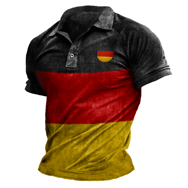 Men's Germany Short Sleeve Chic T-shirt