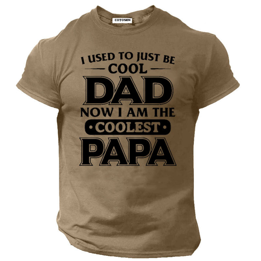 

Cool Papa Men's Cotton Short Sleeve T-Shirt