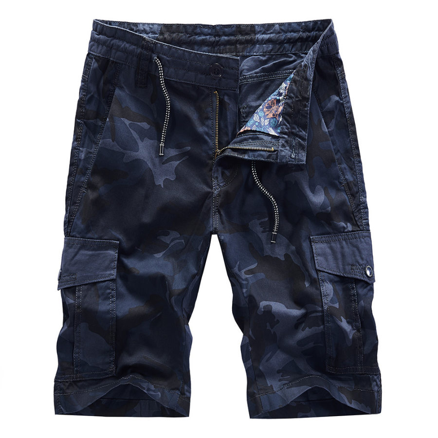 

Men's Outdoor Camouflage Casual Workwear Cotton Shorts