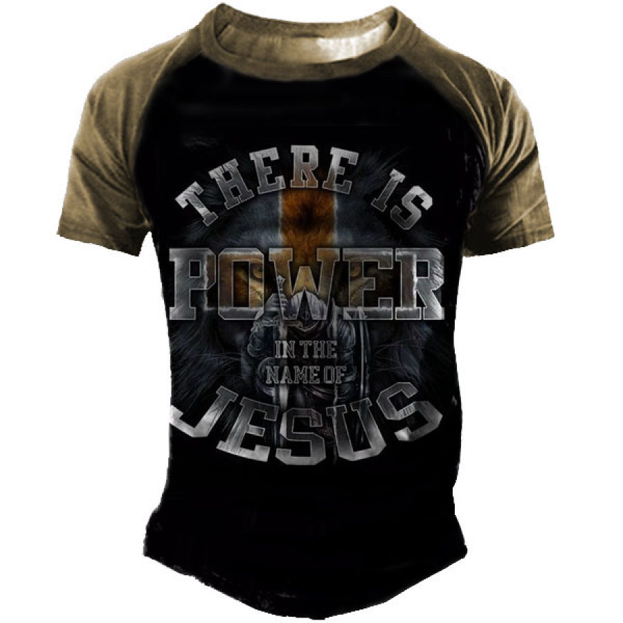 

Men's Paladin Jesus Short Sleeve T-Shirt