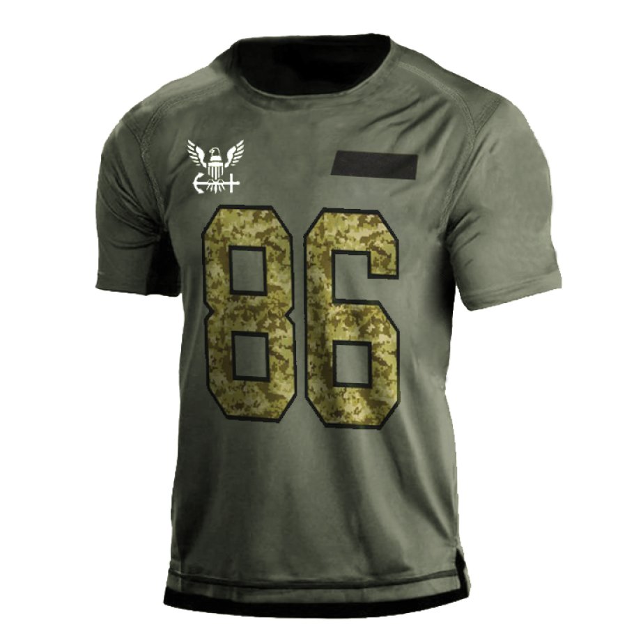 

Men's Velcro Camo 86 Print T-Shirt