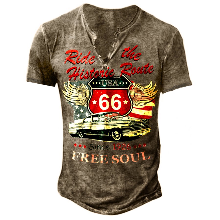 

Ride The Histonic Road Men's Road Trip T-Shirt