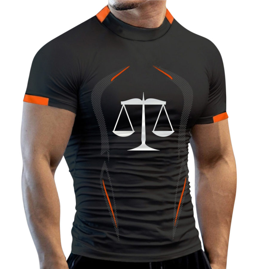 

Men's Fitness Sports Breathable Quick Dry T-Shirt