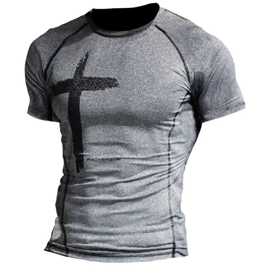 

Men's Quick Dry Breathable Sports T-Shirt