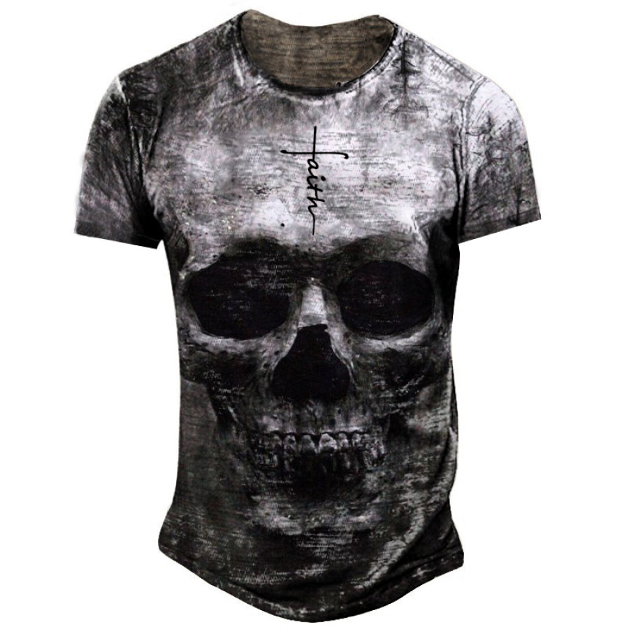 

Men's Skull Short Sleeve T-Shirt