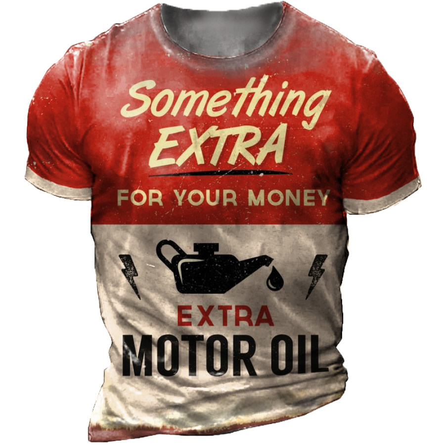

Men's Outdoor Motor Oil Short Sleeve T-Shirt