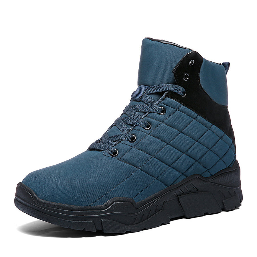 

Men's Outdoor Fleece Non-slip High-top Motorcycle Snow Boots