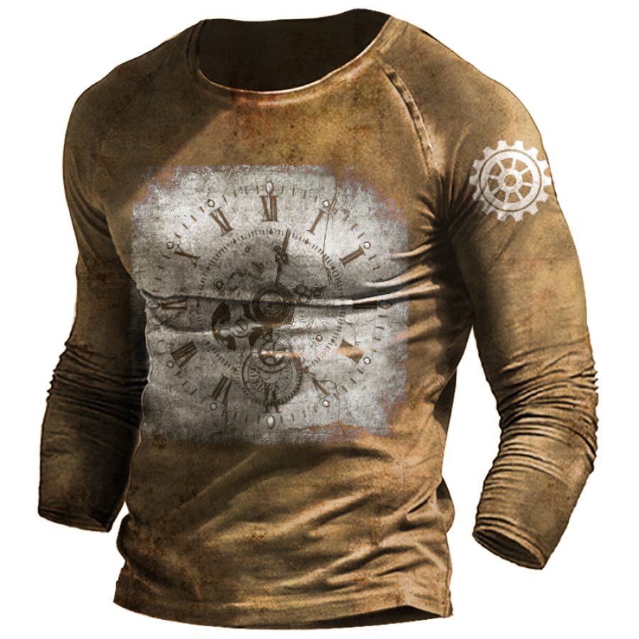 

Men's Time Dial Graphic Print T-Shirt