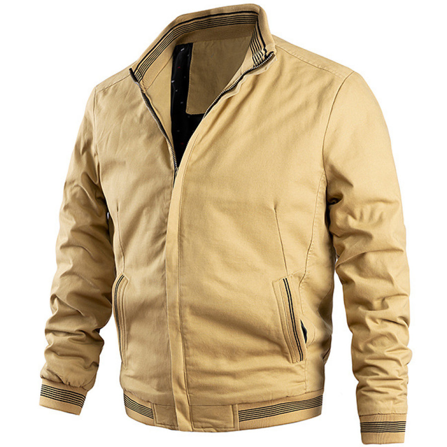 

Men's Outdoor Casual Washed Cotton Jacket