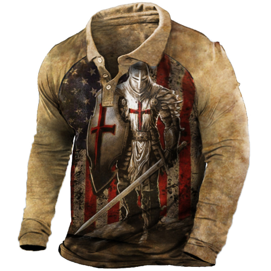 

Men's Outdoor Breathable Tactical Long Sleeve Polo Shirt