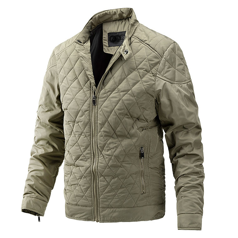 Men's Autumn Winter Zip Chic Fleece Casual Jacket