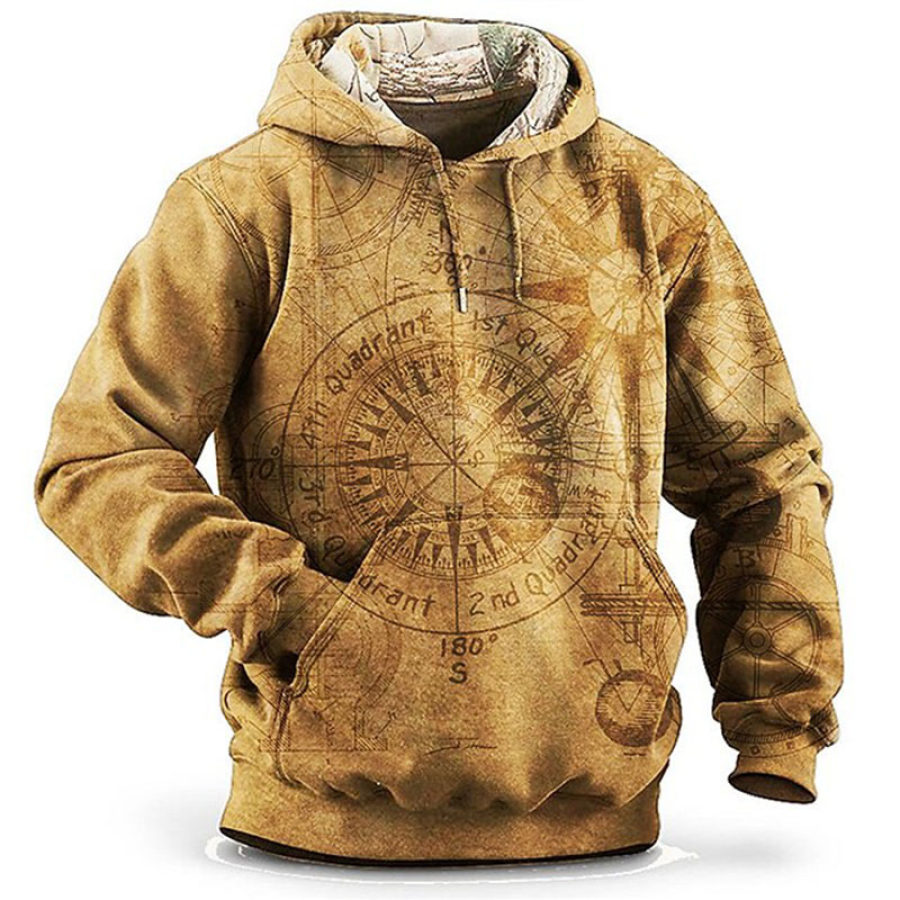 

Men's Outdoor Casual Long Sleeve Hoodie