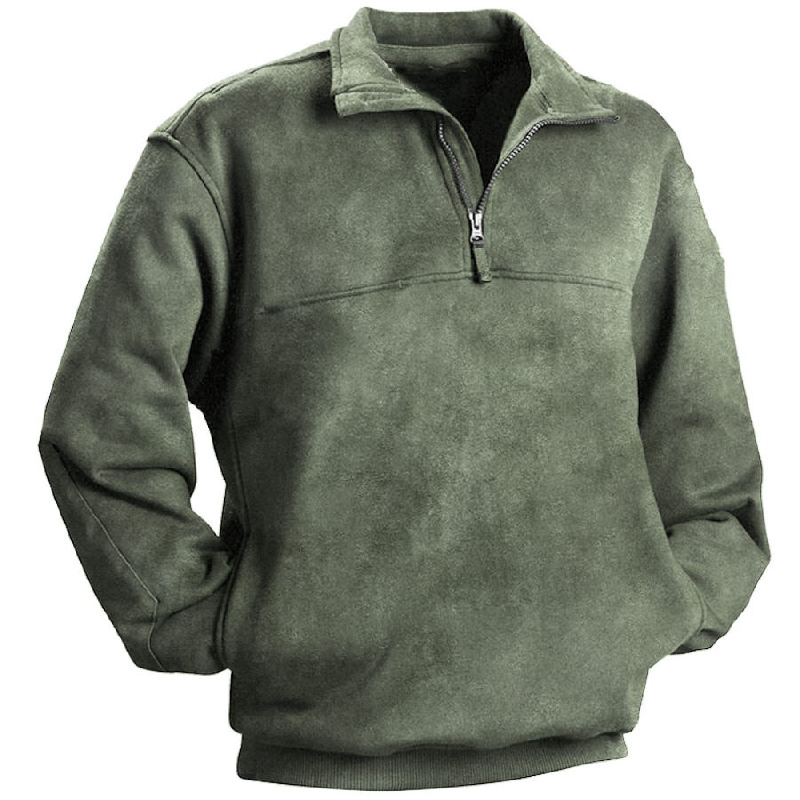 

Men's Tactical Outdoor Training Half Zip Sweatshirt