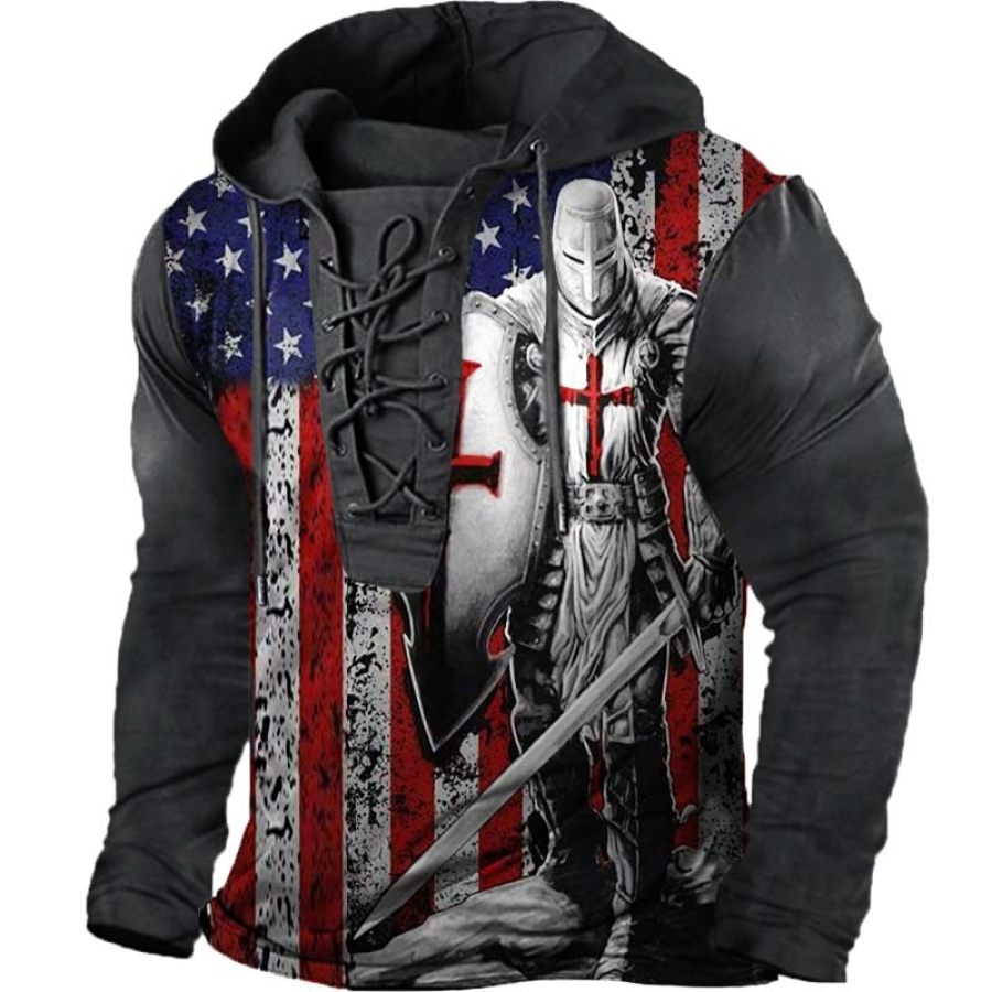 

Men's Vintage Templar Long Sleeve T-Shirt