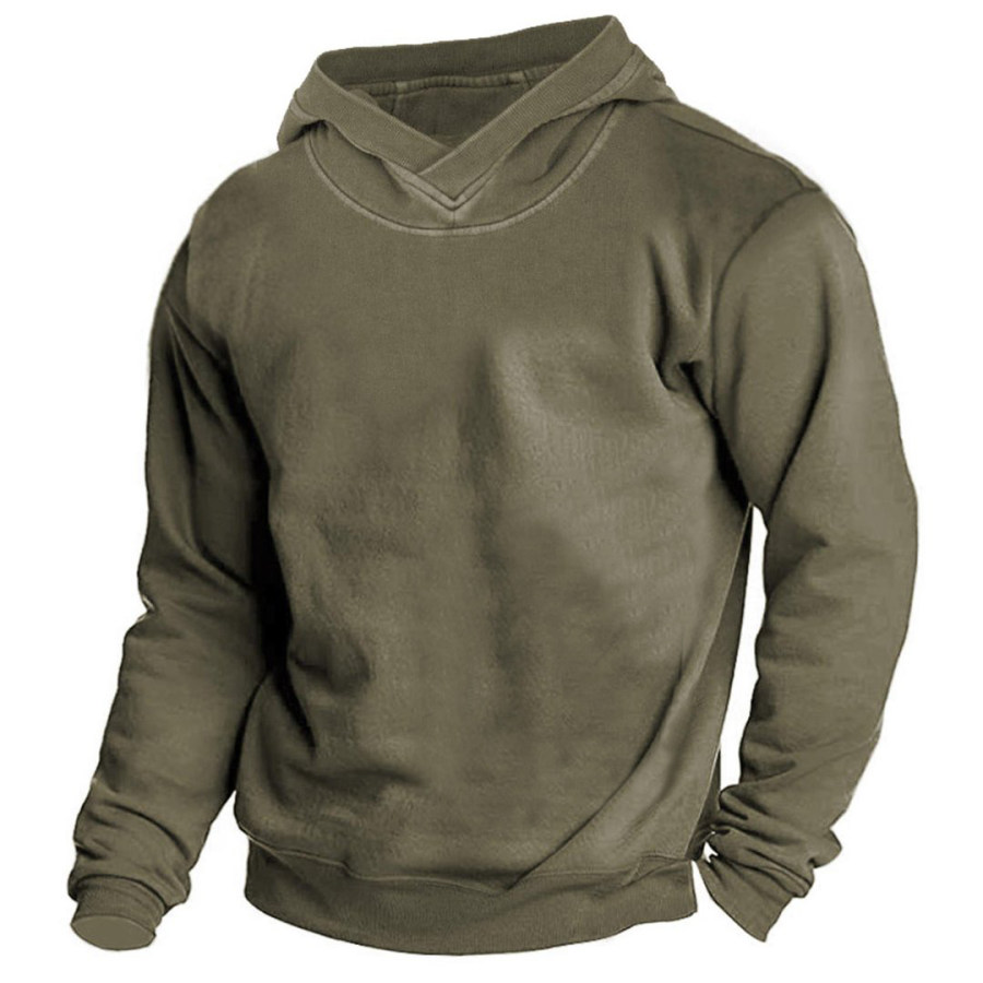 

Men's Outdoor Print Hooded Sweatshirt