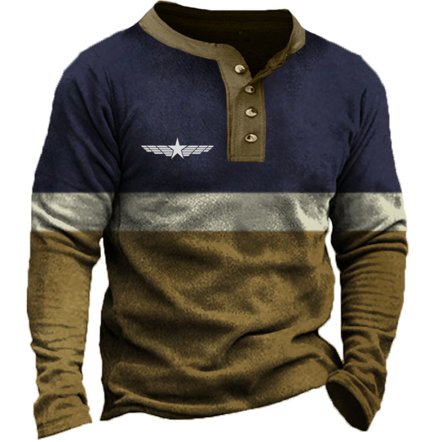 

Men's Casual Long Sleeve Sweatshirt