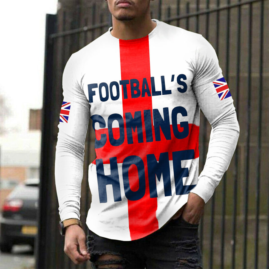 

Men's 2022 World Cup England Fan Long Sleeve T-Shirt