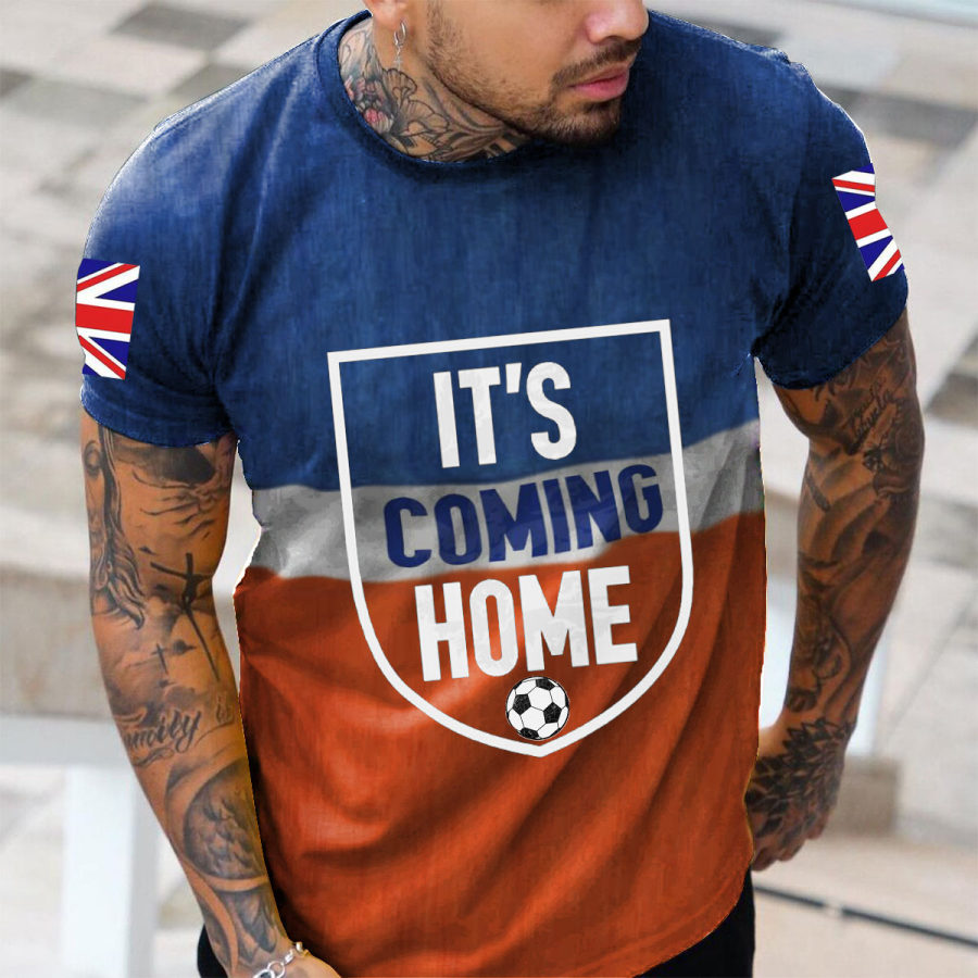 

Men's 2022 World Cup England Fans Short Sleeve T-Shirt