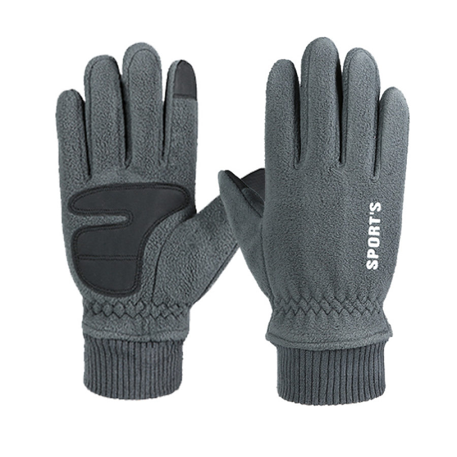 

Winddichte Warme Outdoor-Handschuhe Aus Polarfleece Für Herren