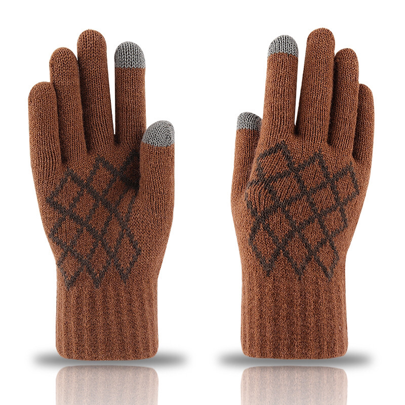 Men's Vintage Knit Wool Chic Warm Gloves