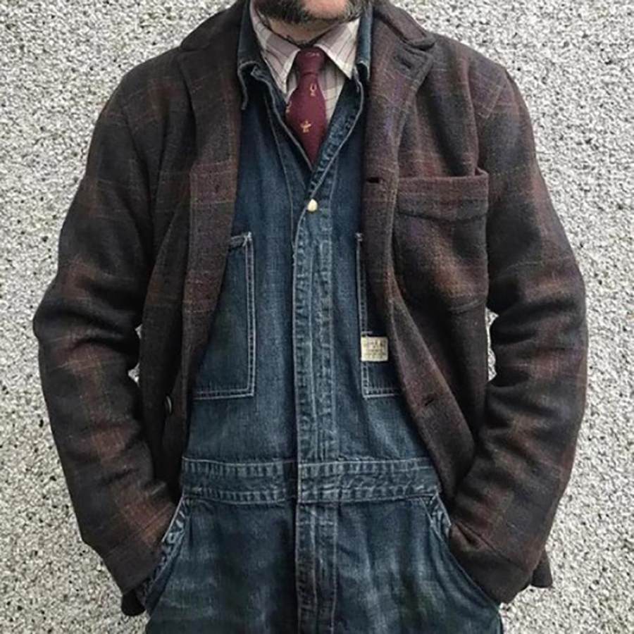 

Men's Vintage British Style Jacket