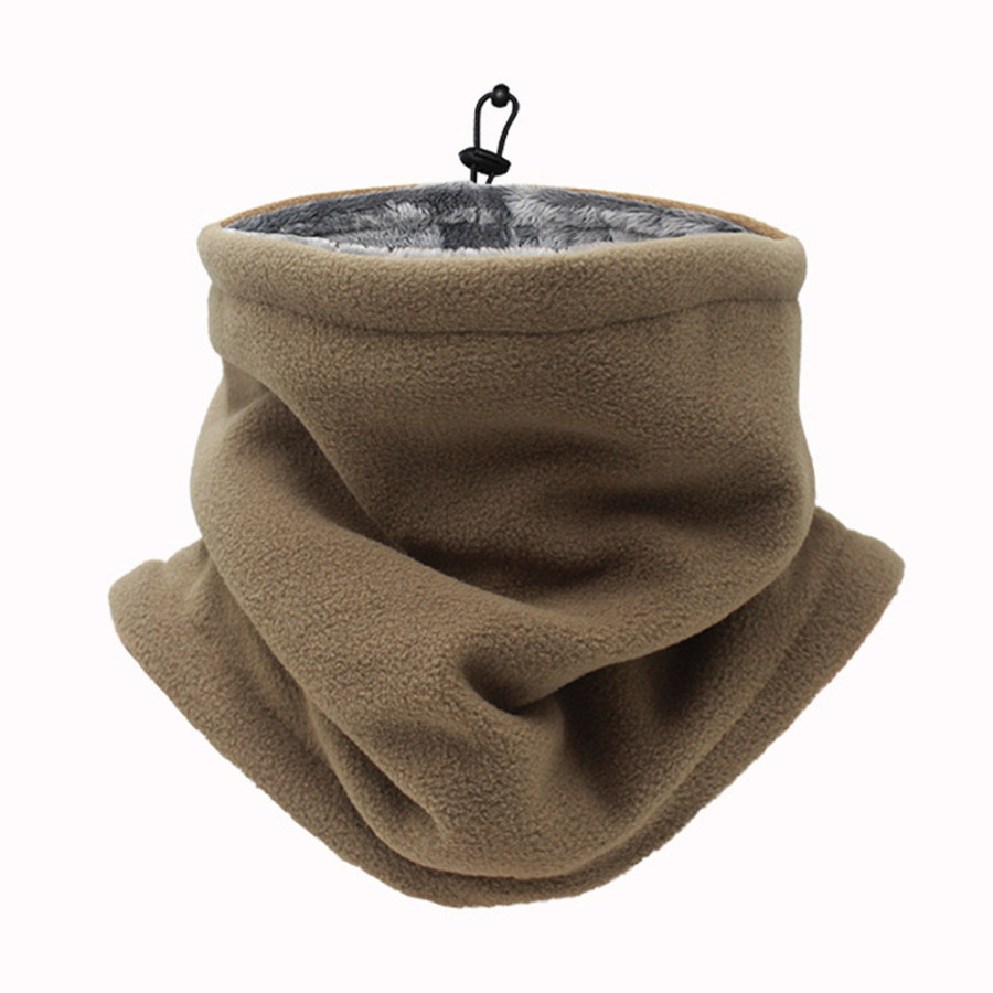 

Warmer Dicker Warmer Nackenschal Aus Fleece Im Freien