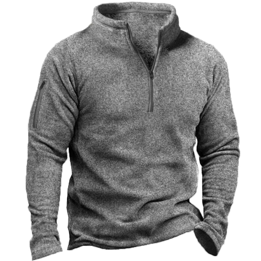 

Men's Retro Casual Long Sleeve Sweatshirt