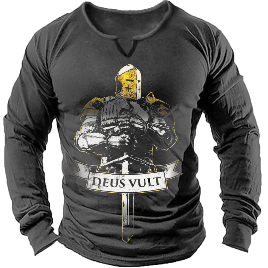 

Men's Vintage Templar Long Sleeve T-Shirt