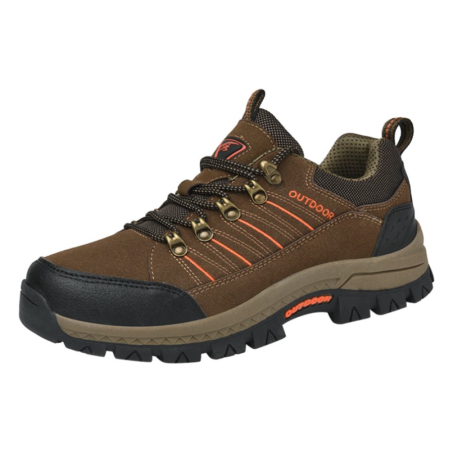 

Rutschfeste Wasserdichte Verschleißfeste Scrub Outdoor-Wanderschuhe Für Herren