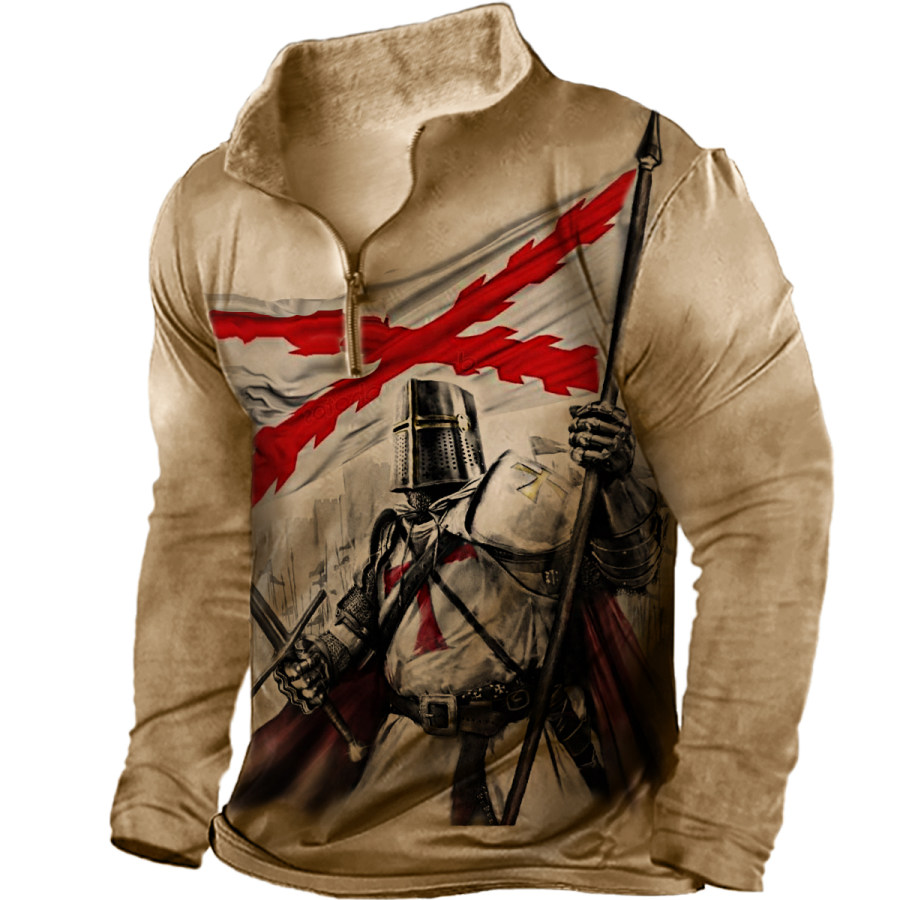 

Men's Vintage Templar Long Sleeve T-Shirt