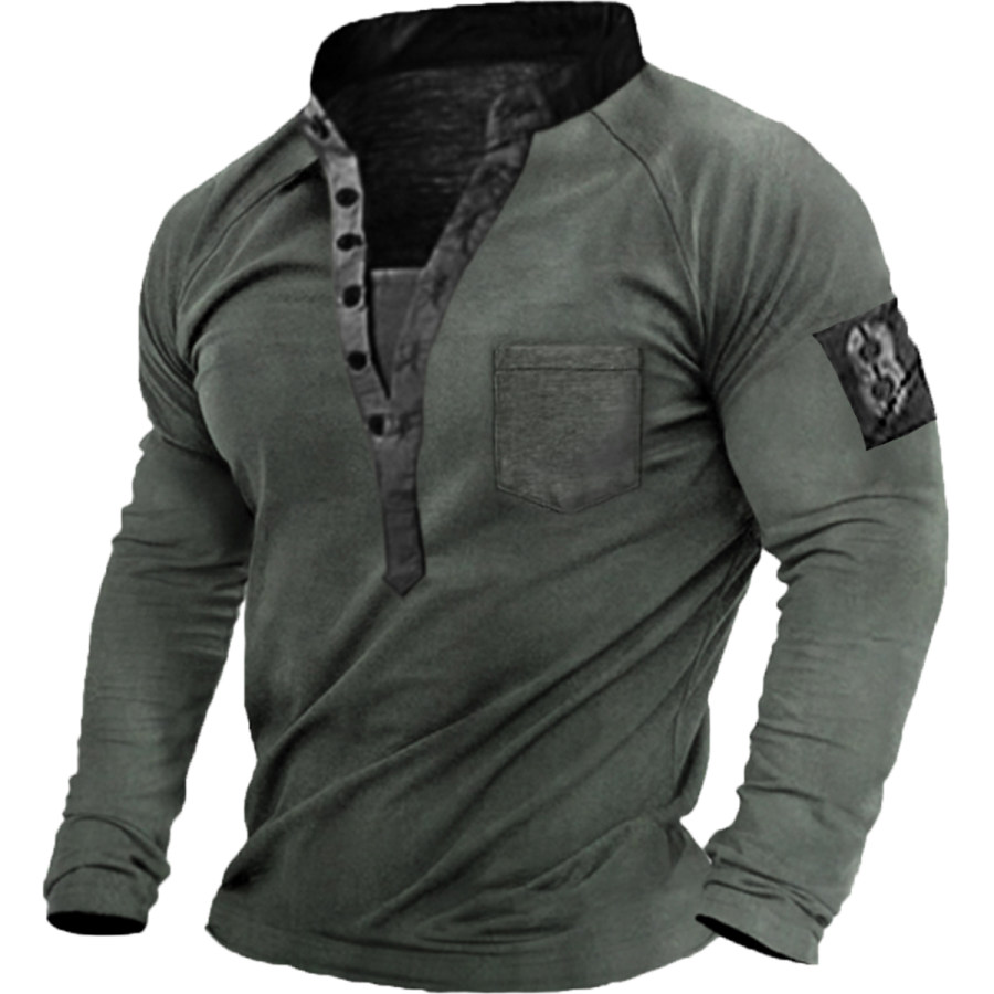 

Men's Training Vintage Long Sleeve T-Shirt