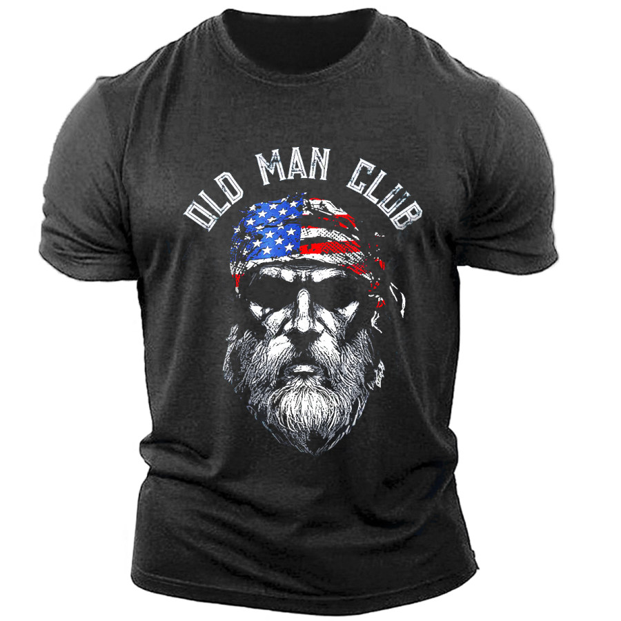 

Men's Vintage Old Man Short Sleeve T-shirt