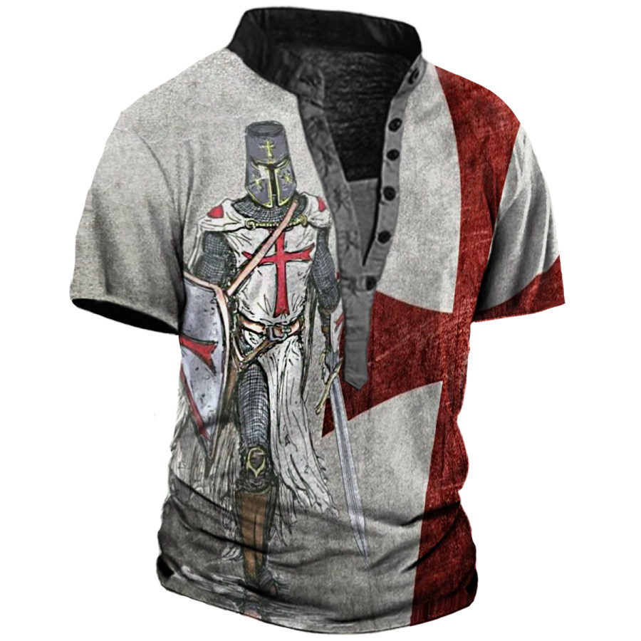 

Men's Vintage Templar Henry Short Sleeve T-Shirt