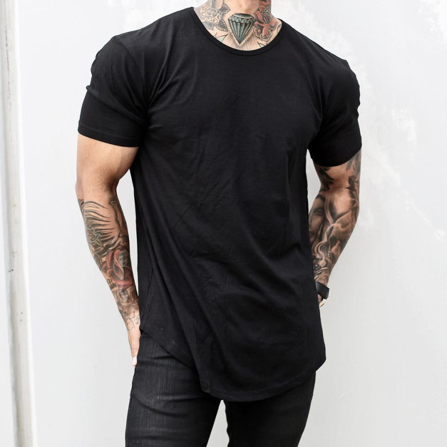 

Men's Retro Casual Short Sleeve T-shirt