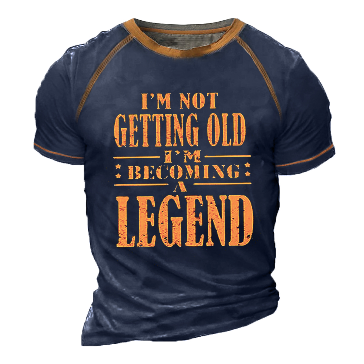 Men's Vintage Legend Short Sleeve Chic T-shirt