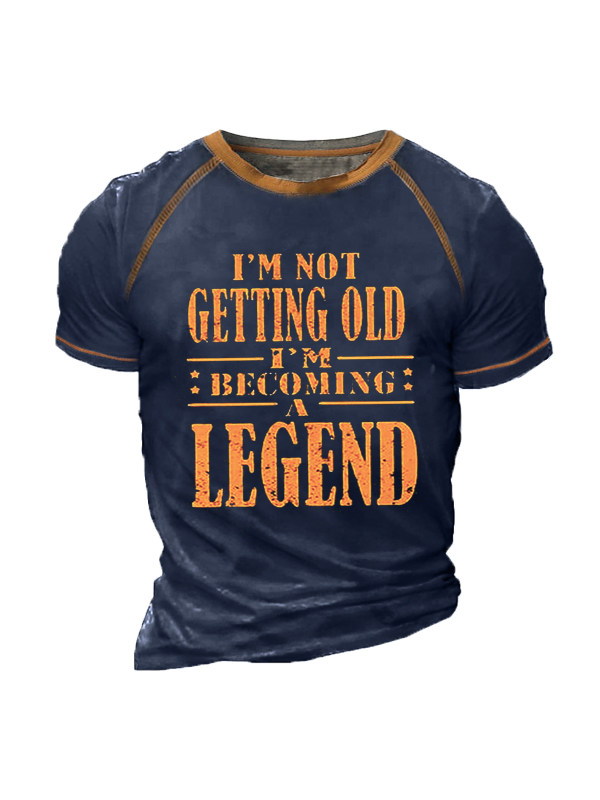 Men's Vintage LEGEND Short Sleeve T-Shirt