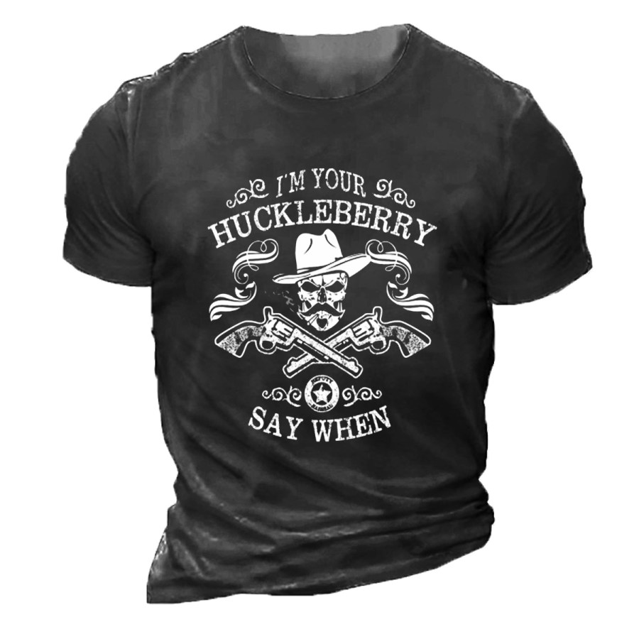 

Men's Vintage Skull Short Sleeve T-Shirt