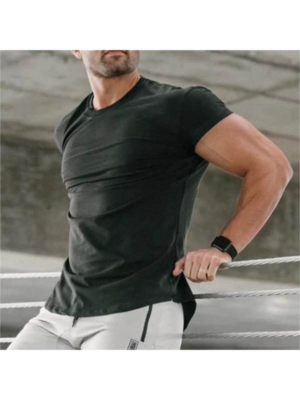 Men's Retro Casual Short Sleeve T-shirt